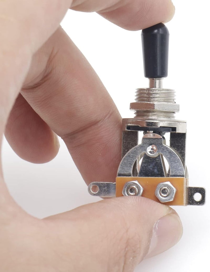 Cheerock Electric Guitar 3-Way Toggle Selector Switch for Les Paul - 2pcs Pickup Switch, Guitar Accessories - Image 5